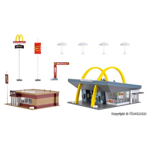 43635 VOLLMER - McDonald's fast food con McCafé 1/87