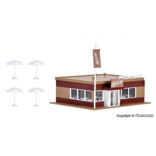 43636 VOLLMER - McCafé McDonald´s 1/87