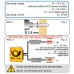 1371 VIESSMANN - Insegna poste a LED 1/87