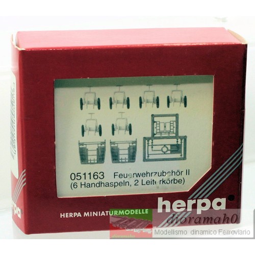 051163 HERPA - Accessori per vigili del fuoco 1/87