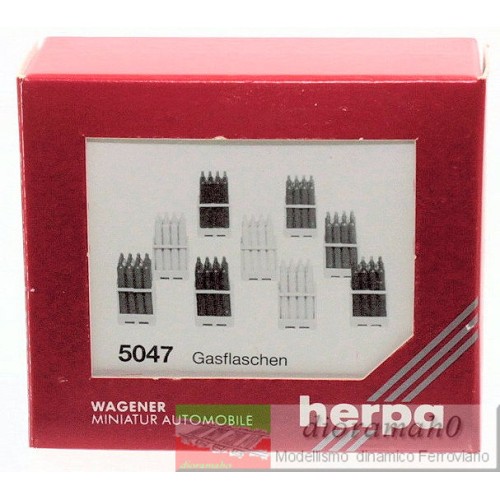 05047 HERPA - Bombole di gas con contenitore 1:87
