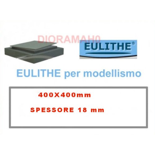 EULITHE - Foglio 400x400 spessore 18 mm. - DioramaH0