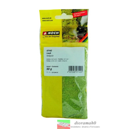 07142 NOCH - Granulato fogliame verde chiaro per alberi e arbusti
