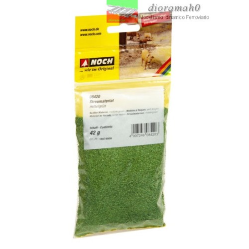 08420 NOCH - Granulato erba-prato verde scuro 42 gr