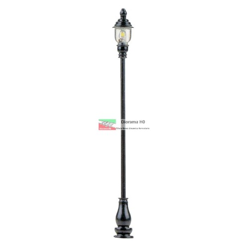 180705 FALLER - Lampione verticale lanterna 63 mm 1:87 LED