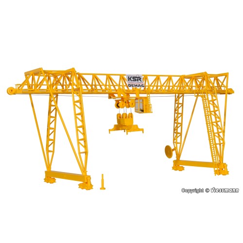 38530 KIBRI - Gru per container DEMAG 1/87