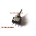 Deviatore miniatura a levetta da pannello ON-ON. 3 Poli - 1031 EF