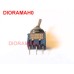 Deviatore miniatura a levetta da pannello ON-OFF-ON -1032P