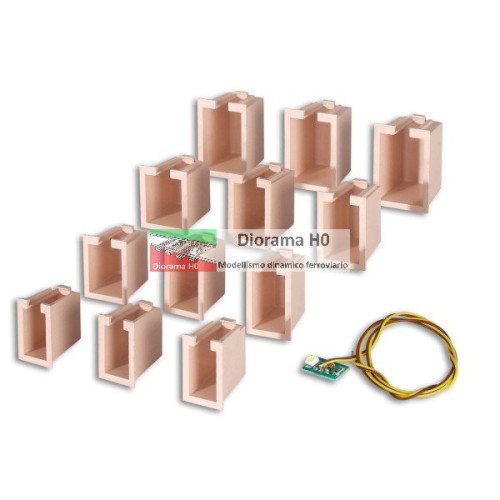 6005 VIESSMANN - Box per illuminare finestre e porte dei fabbricati