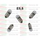 9045 BELI BECO - Lampadina trasparente 3,5V per E5,5 9045 BELI BECO - Lampadina trasparente 3,5V per E5,5