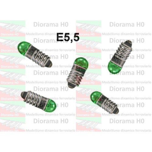 9070E BELI BECO - Lampadina Verde 19V per E5,5 9070E BELI BECO - Lampadina Verde 19V per E5,5