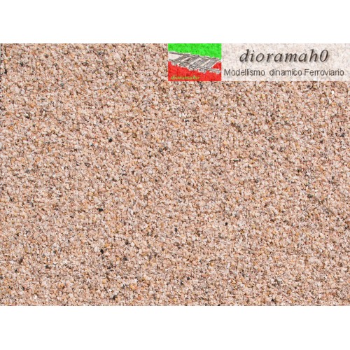 61830 AUHAGEN - Massicciata ballast beige-marrone 1:87