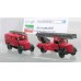 WIKING - Coppia mezzi MAGIRUS vigili del fuoco 1/87