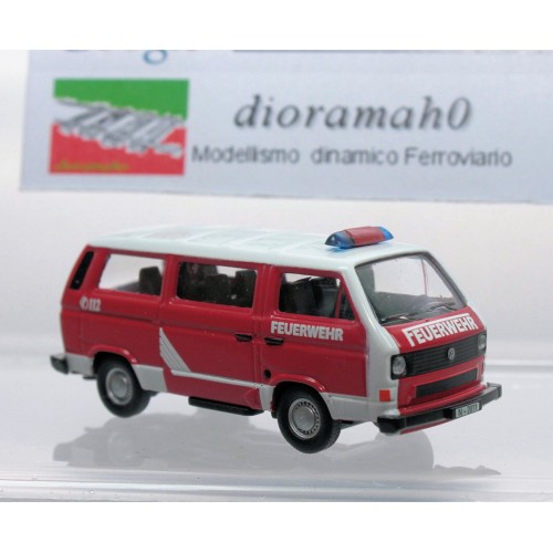 SCHUCO - WV Furgone vigili del fuoco 1/87