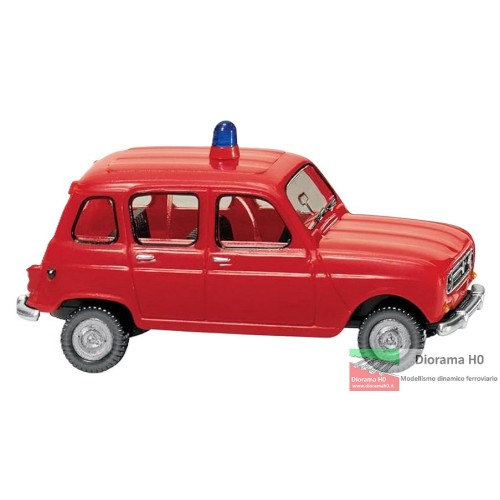 0224 47 WIKING - Renault R4 Pompieri - vigili del fuoco 1:87