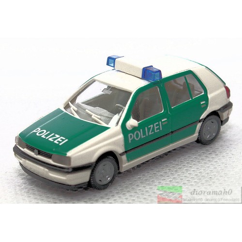 104 01 24 WIKING - GOLF VW Polizia 1/87