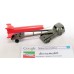 00258 WIKING - Trattore aeroportuale con carrello missile 1/87