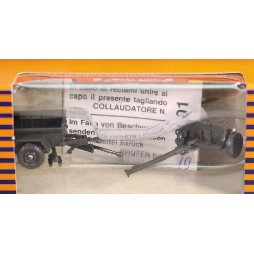 198 ROCO Mintanks - Anhanger 37 mm pak - Carrello e cannone 