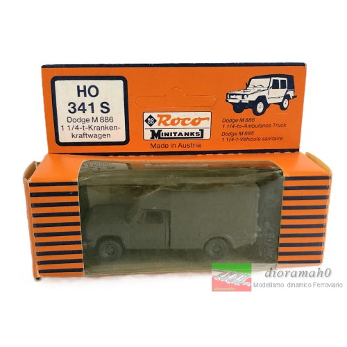 341 S ROCO Minitanks - Dodge M886 Ambulanza 1:87 341 S ROCO Minitanks - Dodge M886 Ambulanza 1:87