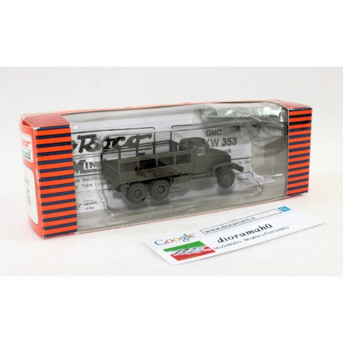 605 ROCO Minitanks - CCKW 353 6x6 Jimmy trasporto truppe1/87 605 ROCO Minitanks - CCKW 353 6x6 Jimmy trasporto truppe1/87