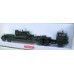 6950134 WIKING - Camion pianale con ruspa cingolato 1/87