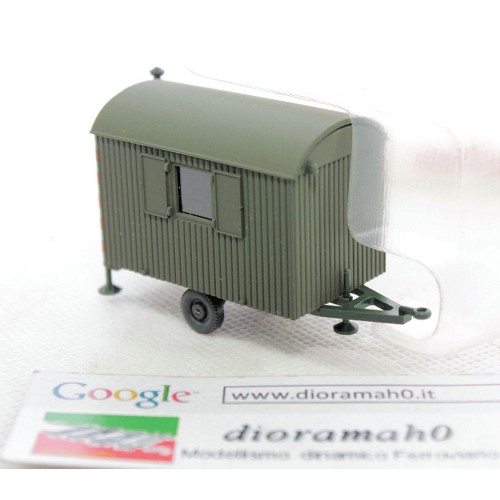696 17 27 WIKING - Roulotte militare 1/87