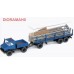 27392 WIKING - Unimog U1700 con rimorchio e accessori 1/87