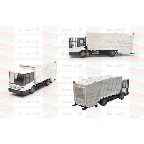 638 01 30 WIKING - Mercedes-Benz Econic compattatore per la raccolta dei rifiuti 1:87