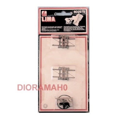 602975 LIMA - Set elettrificazione pantografi con commutatore 