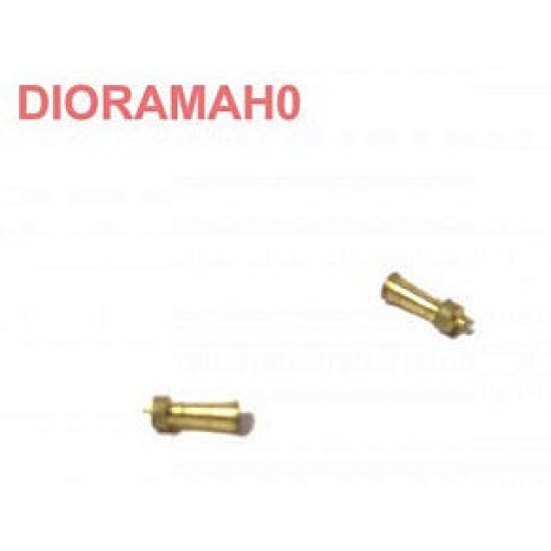 Parte di ricambio LIMA - Coppia trombe lunghe in ottone 1/87