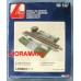 L60021-1 LIMA - Passaggio al livello e binario con massicciata !!  