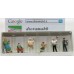 00298 DIORAMAH0 - Set personaggi venditori ambulanti 6 pz 1/87