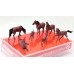 PREISER - Sette cavalli bi-colore 1/87