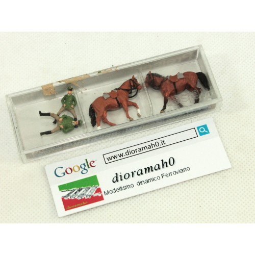 10390 PREISER - Fanti a cavallo 1/87