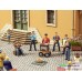 12820 NOCH - Musicisti di strada con modulo sonoro 1/87