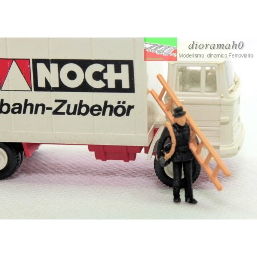 1505201 NOCH - Personaggio al lavoro - Spazzacamino 1:87