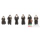 151601 FALLER - Suore sei personaggi 1:87