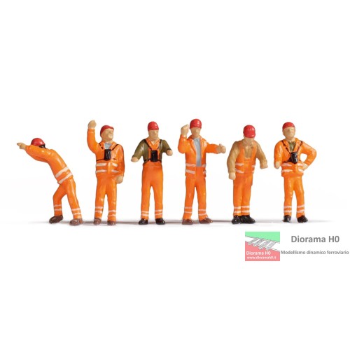 15275 NOCH - Personale addetto alle manovre 1:87 15275 NOCH - Personale addetto alle manovre 1:87
