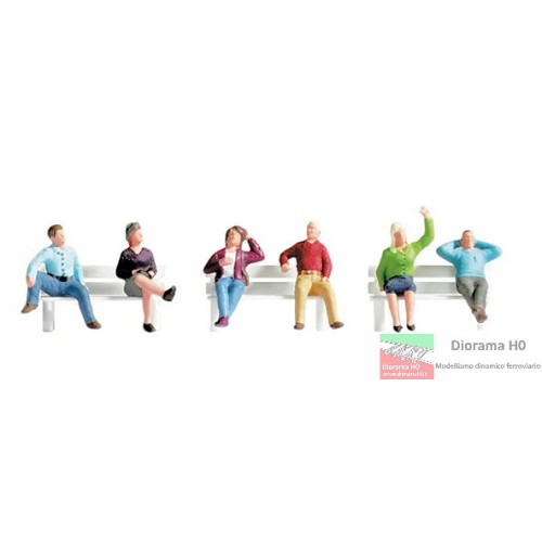 15540 NOCH - Personaggi seduti 1:87 15540 NOCH - Personaggi seduti 1:87