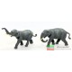 20375 PREISER - Coppia elefanti 1:87