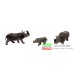 760 MERTEN - Family rinoceronti indiani 1/87