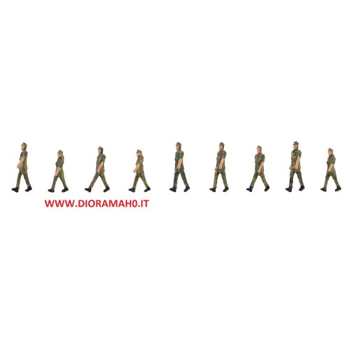 151750 FALLER - Soldati in marcia 1/87 151750 FALLER - Soldati in marcia 1/87