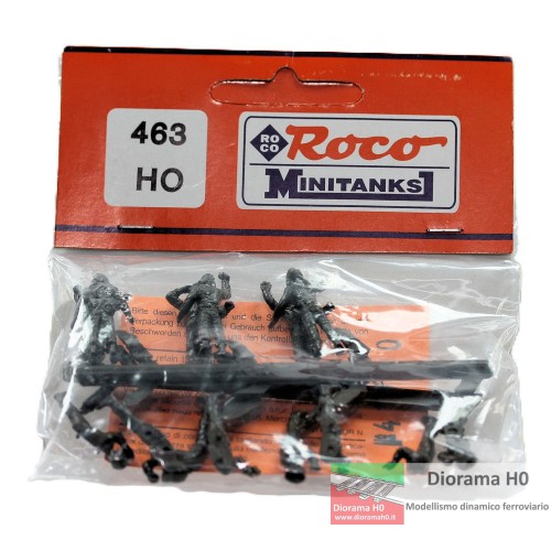 463 ROCO Minitanks - Personaggi comandanti di carri armati in diverse pose 1:87