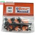 463 ROCO Minitanks - Personaggi comandanti di carri armati in diverse pose 1:87
