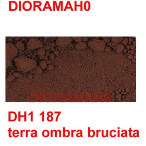 Pigmento in polvere - Terra ombra bruciata 30 ml