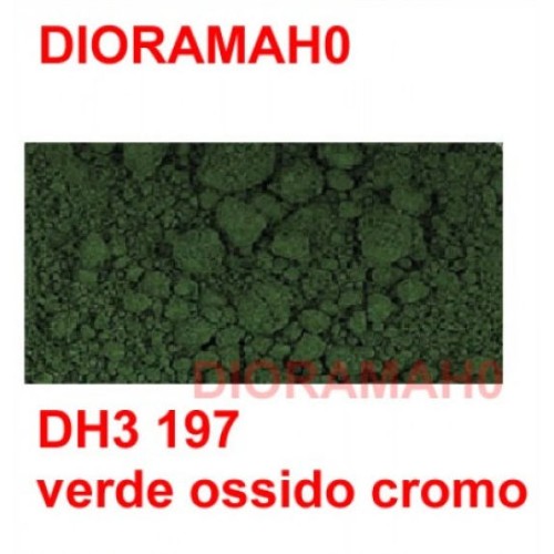 Pigmento in polvere - Verde ossido cromo 30 ml