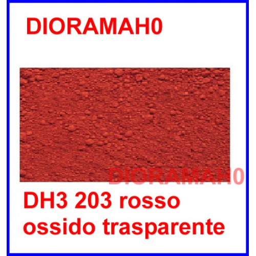 Pigmento in polvere - Rosso ossido trasparente 30 ml