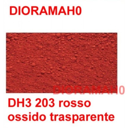 Pigmento in polvere - Rosso ossido trasparente 30 ml