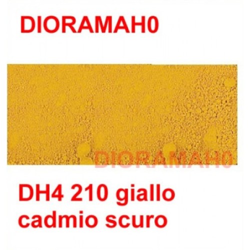 Pigmento in polvere - Giallo cadmio scuro 30 ml