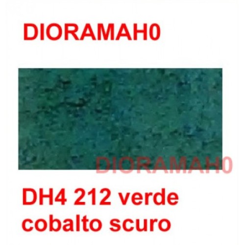 Pigmento in polvere - Verde cobalto scuro 30 ml